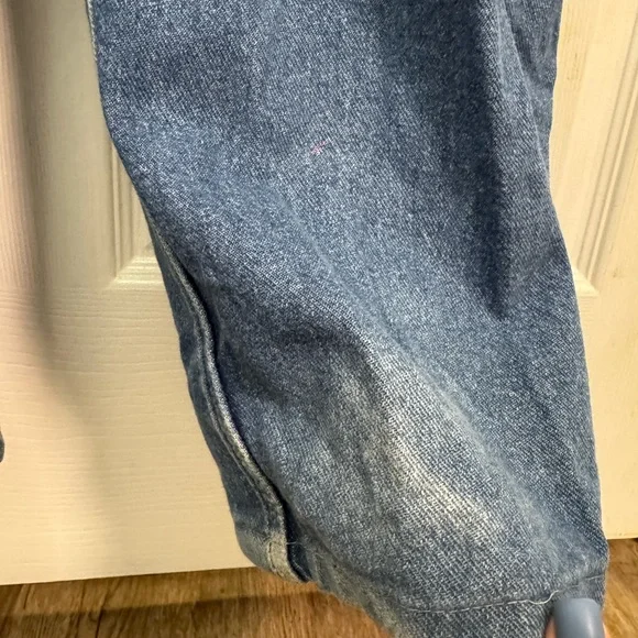 Dickies Classic Blue Denim Overalls Size 46x32 - Picture 7 of 7